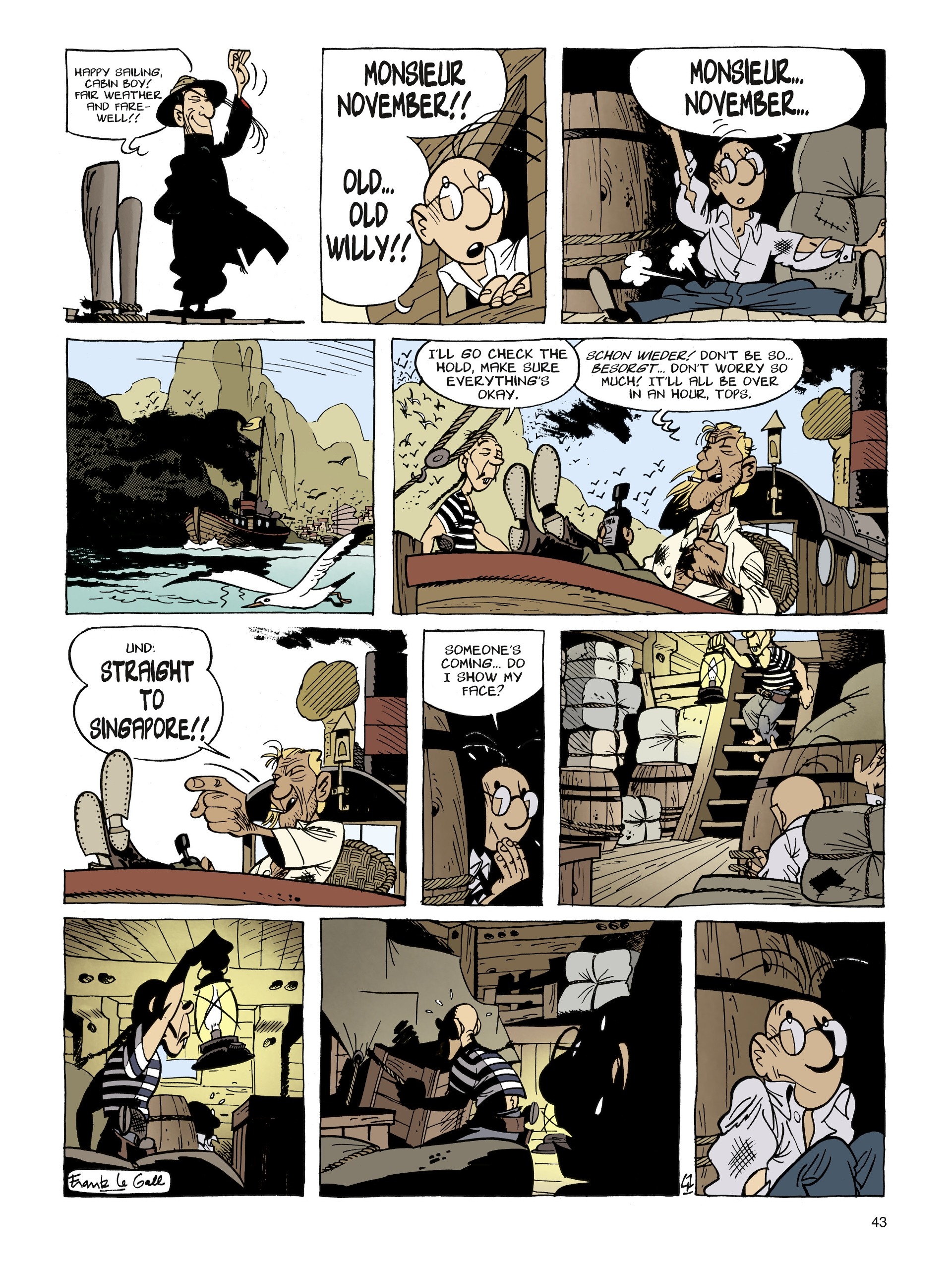 Read online Theodore Poussin comic -  Issue #1 - 43