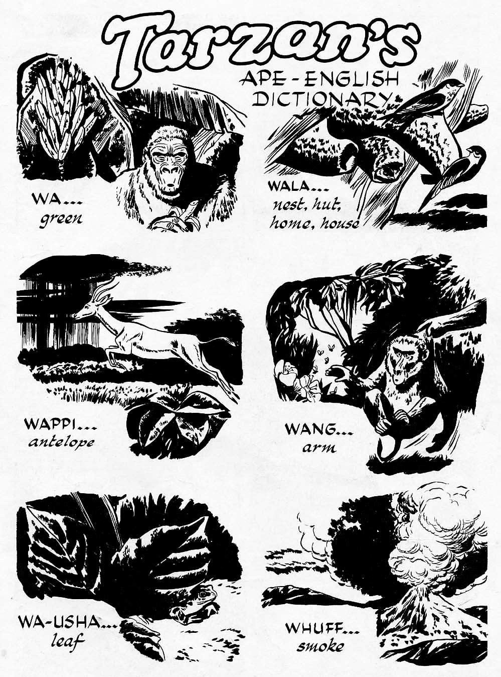 Read online Tarzan (1948) comic -  Issue #10 - 35