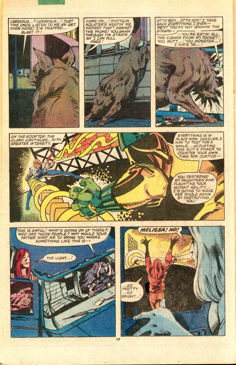 Read online Dazzler (1981) comic -  Issue #39 - 18
