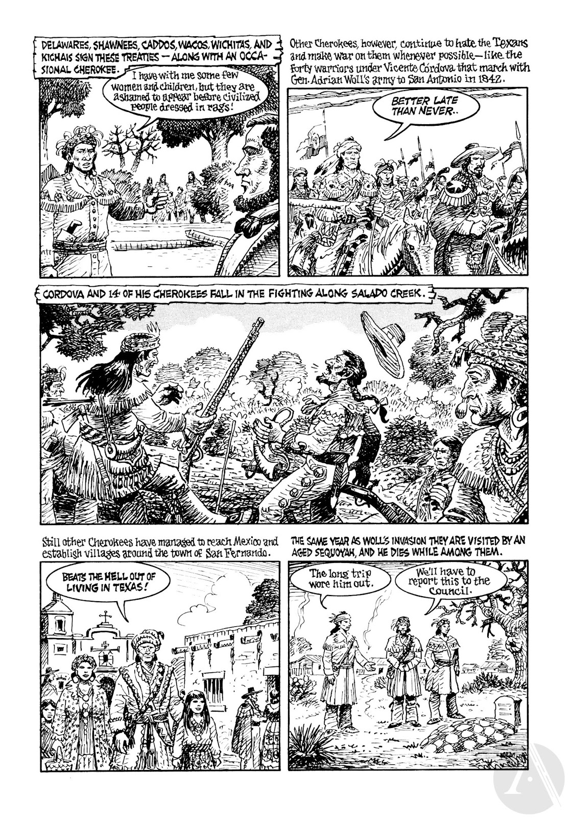 Indian Lover: Sam Houston & the Cherokees issue TPB - Page 96