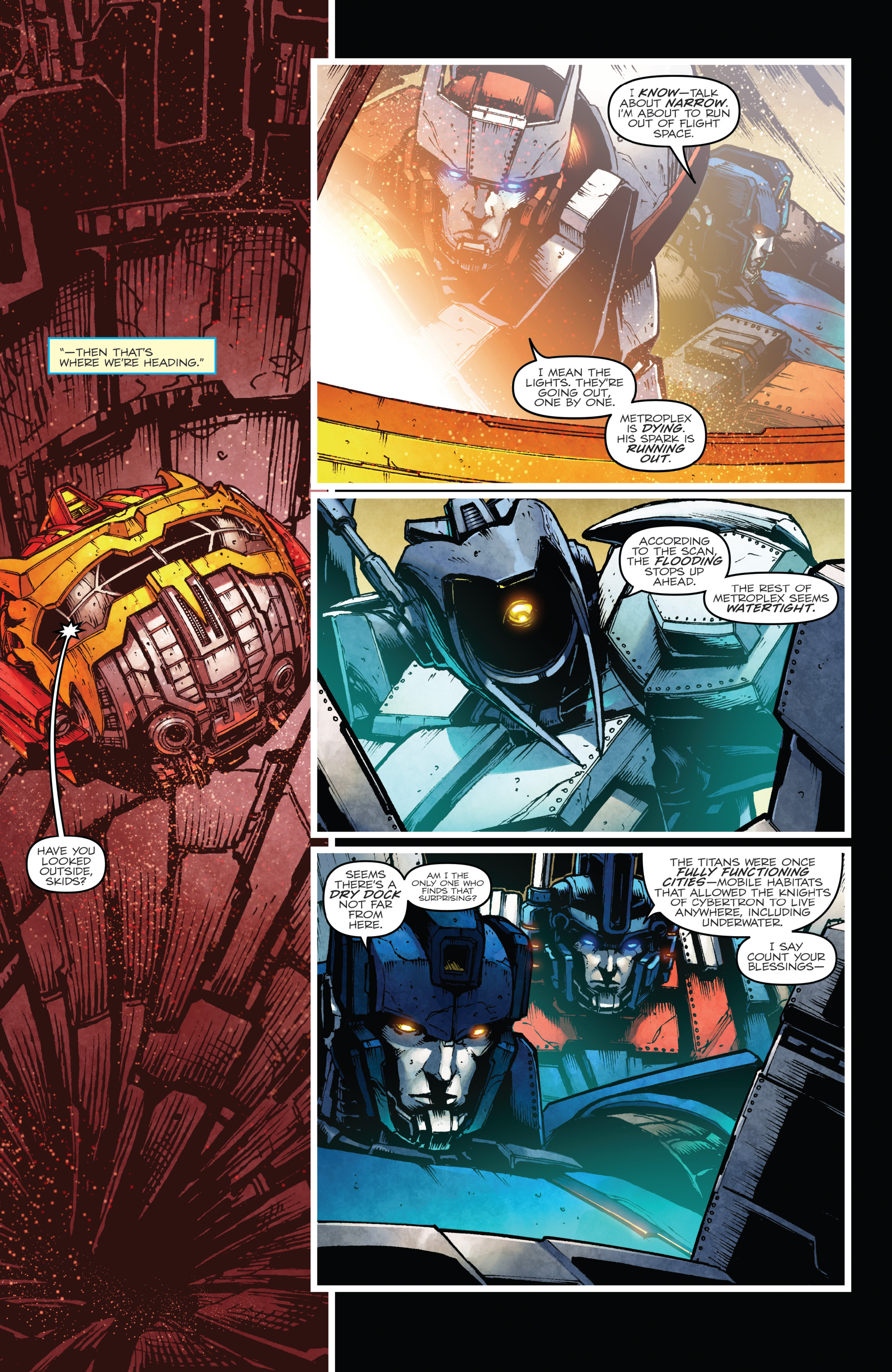 Read online The Transformers: Dark Cybertron comic -  Issue # Full - 135