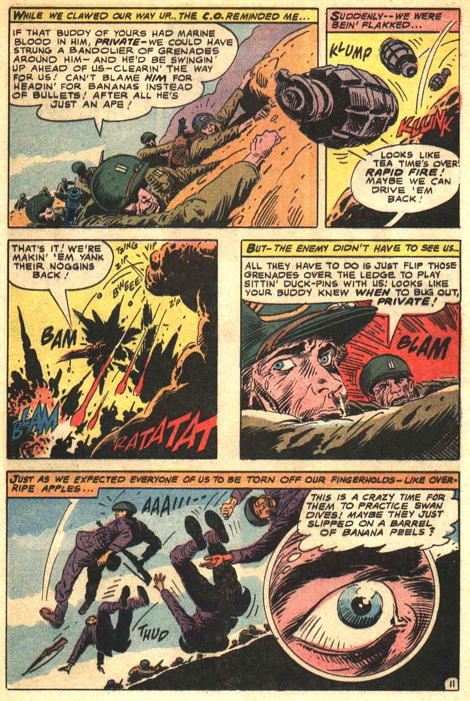 Read online Star Spangled War Stories (1952) comic -  Issue #126 - 17