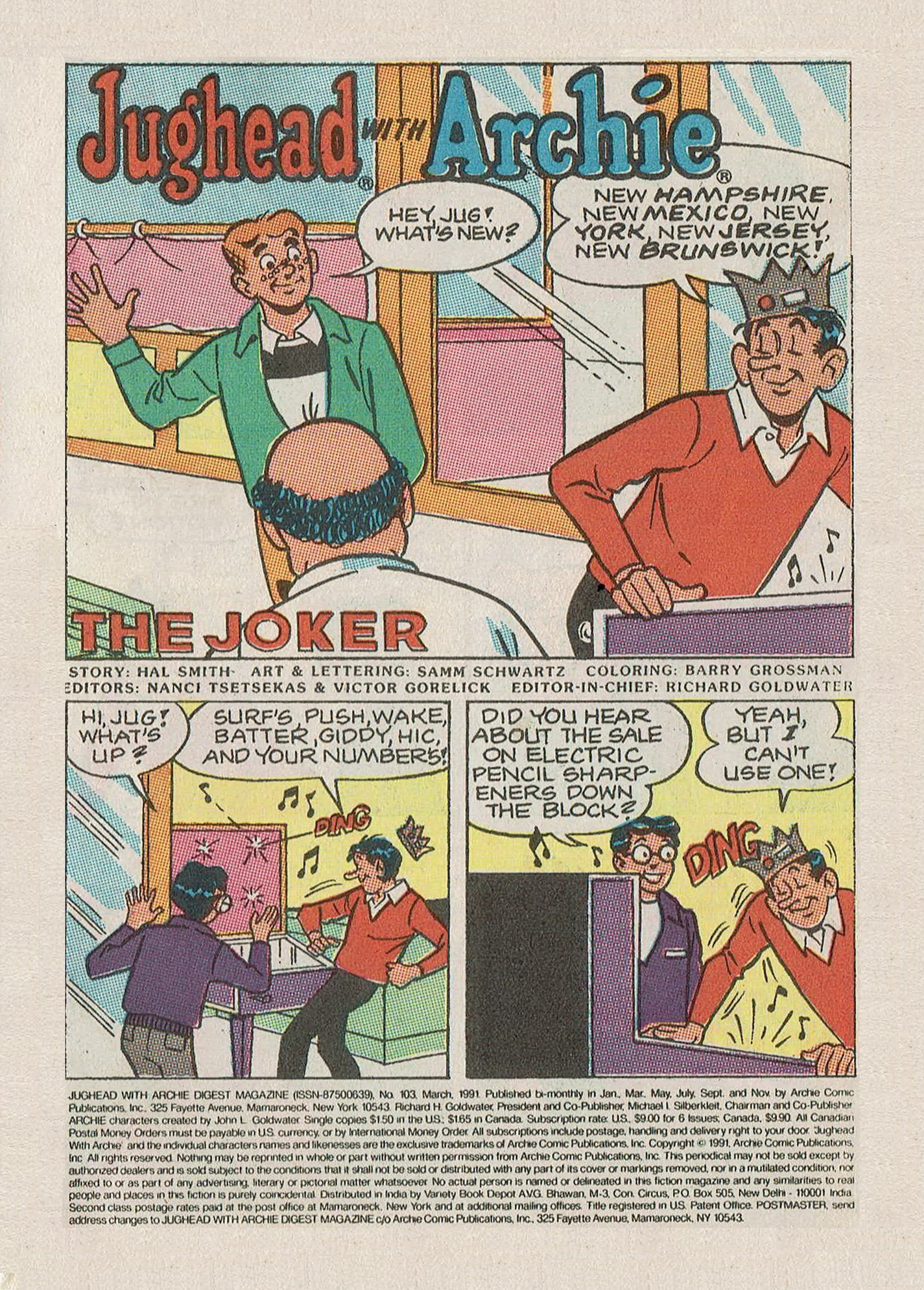 Read online Jughead with Archie Digest Magazine comic -  Issue #103 - 3