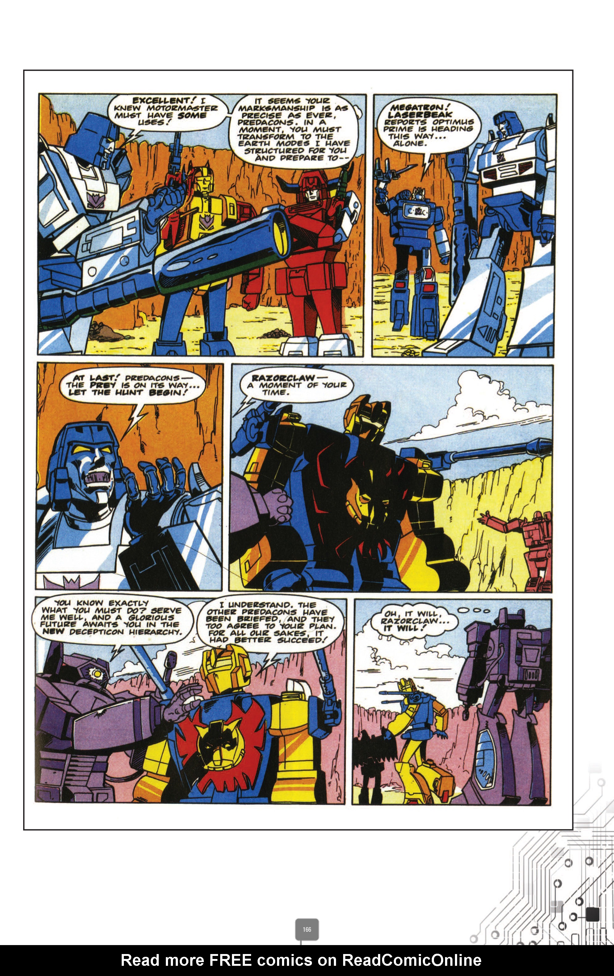 Read online The Transformers Classics UK comic -  Issue # TPB 3 - 167