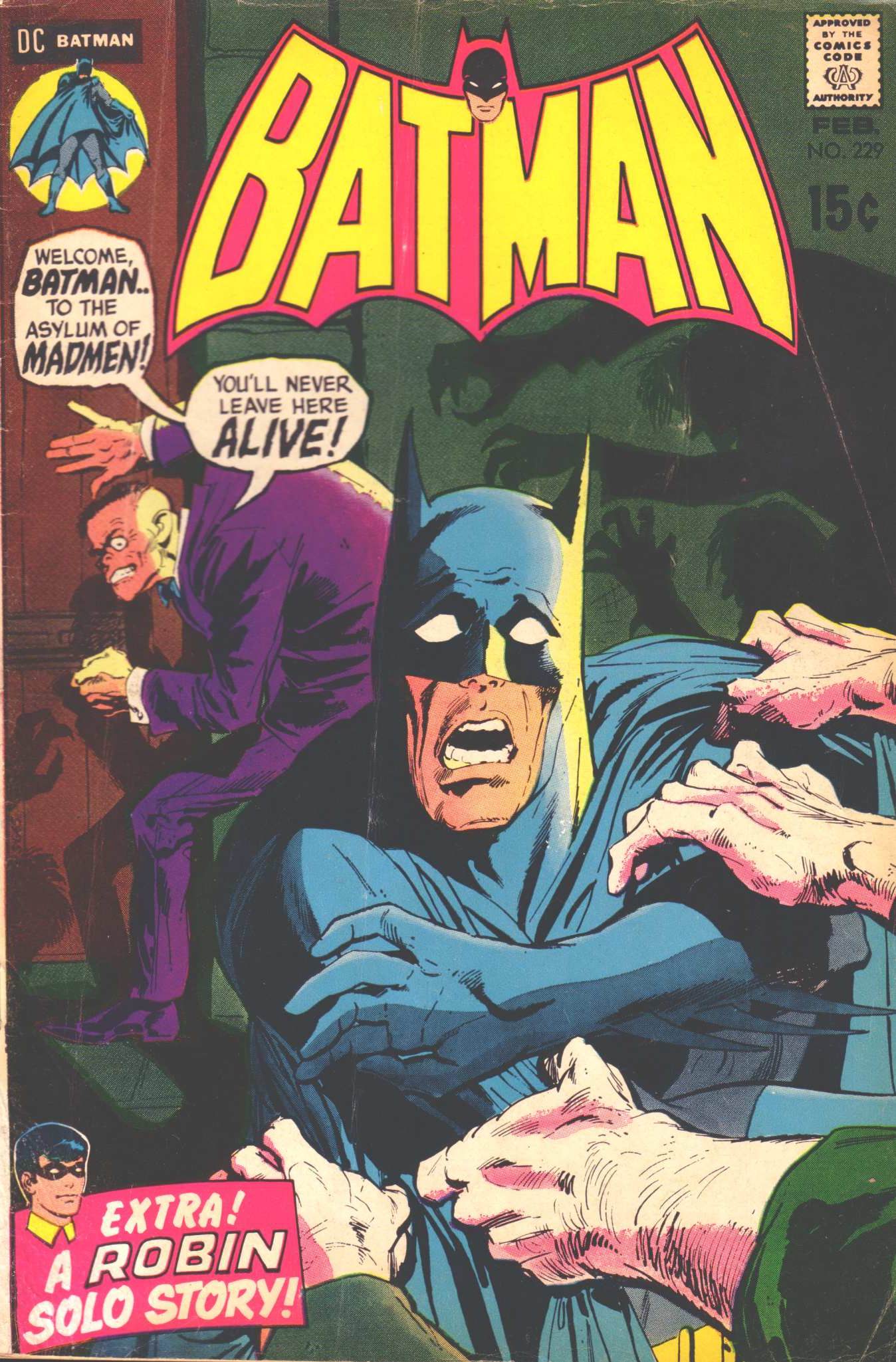 Read online Batman (1940) comic -  Issue #229 - 1