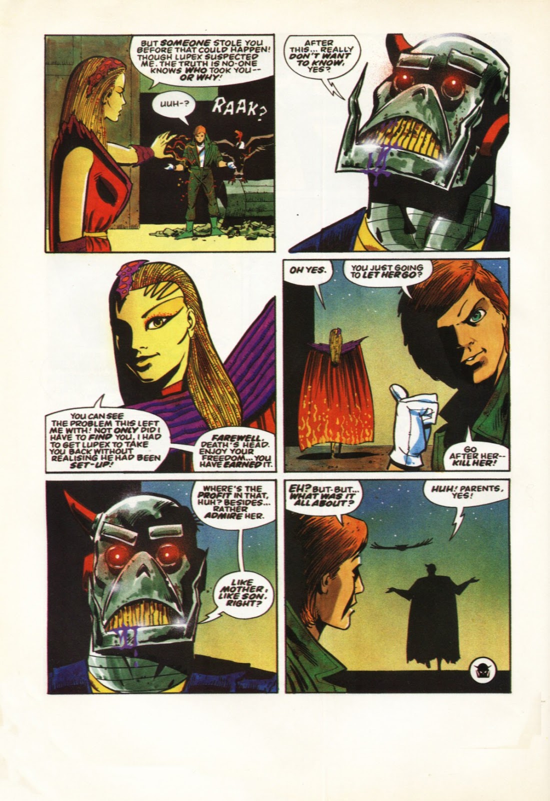 <{ $series->title }} issue Marvel Graphic Novel UK Issue #2 Death's Head - The Body In Question - Page 60