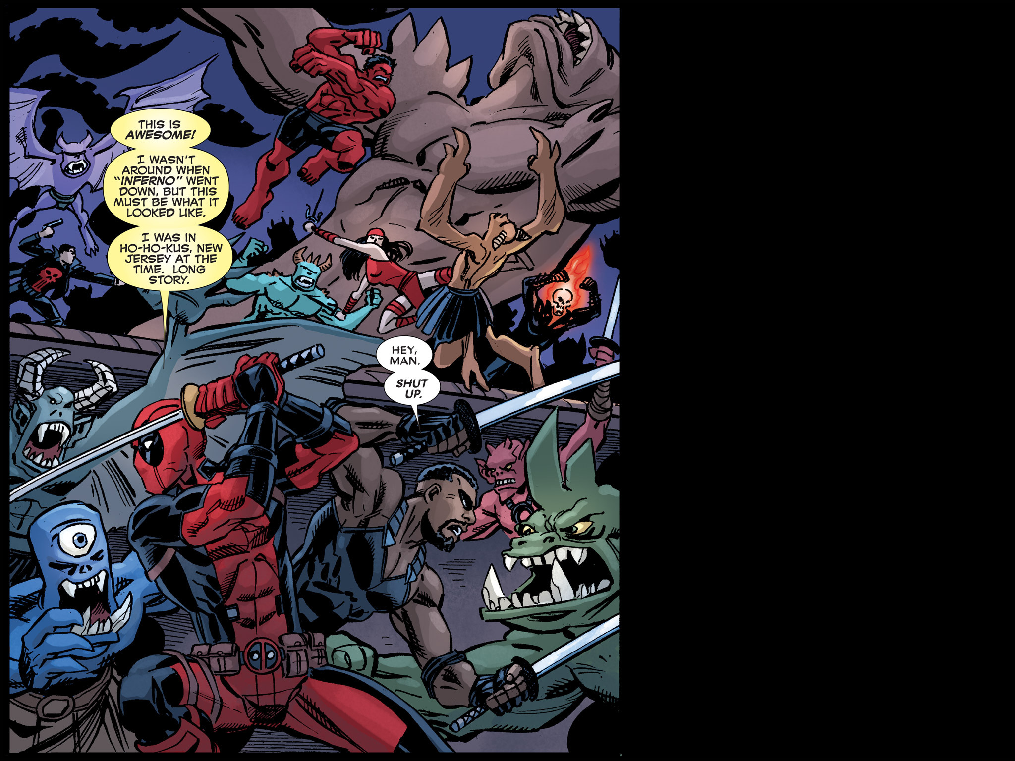 Read online Deadpool: The Gauntlet Infinite Comic comic -  Issue #11 - 31