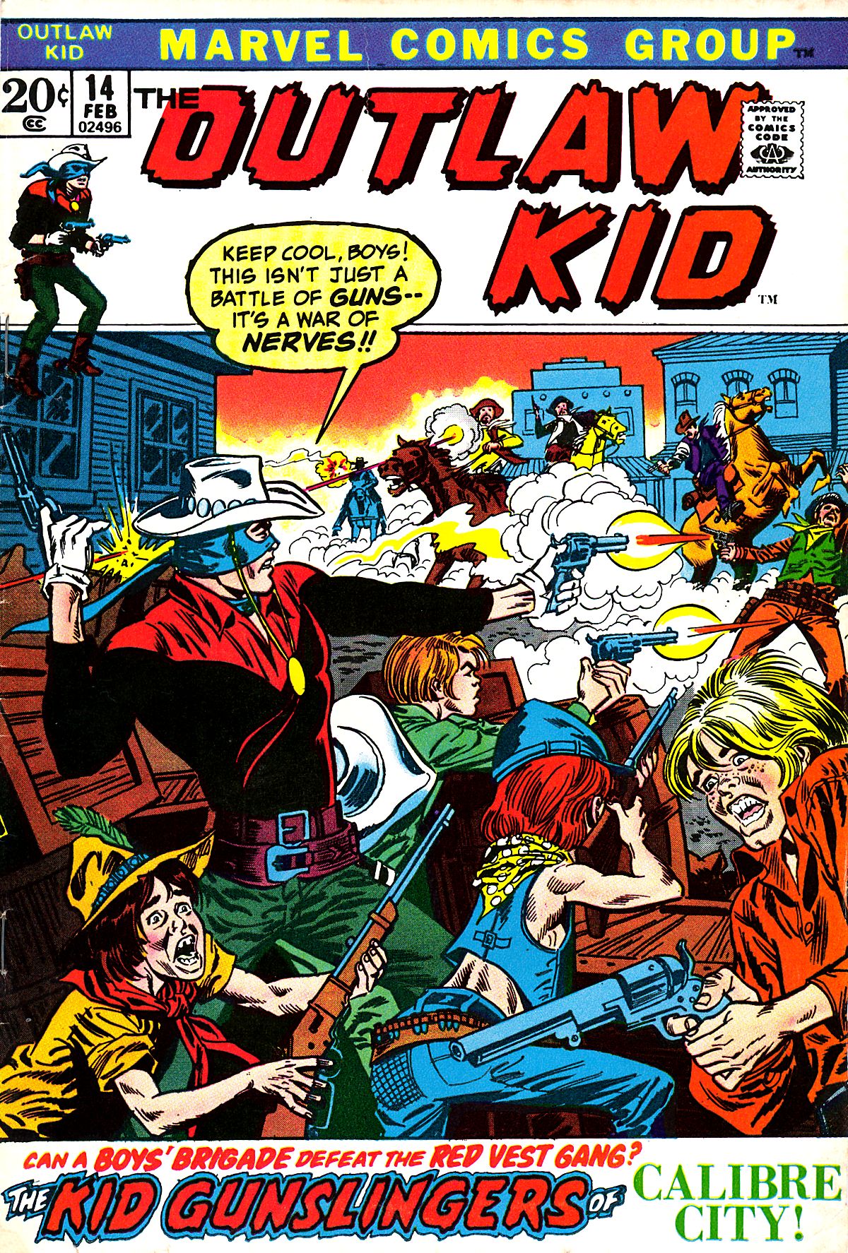 Read online The Outlaw Kid (1970) comic -  Issue #14 - 1