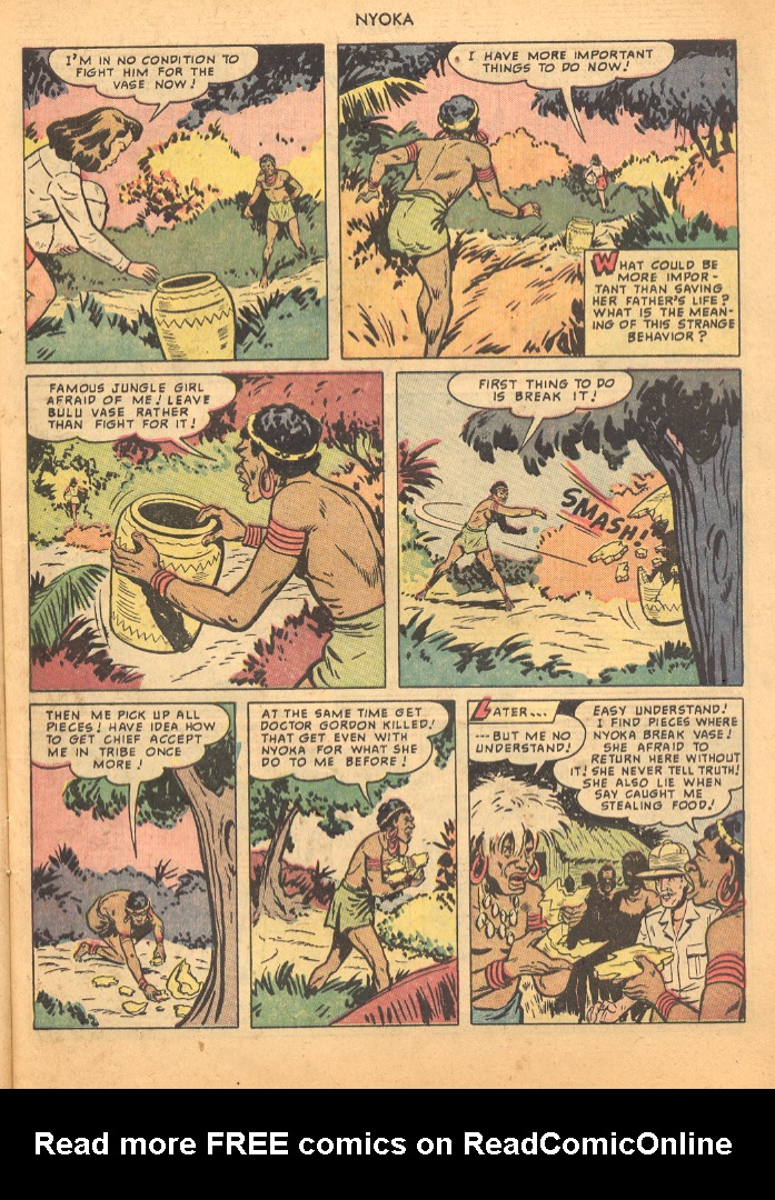 Read online Nyoka the Jungle Girl (1945) comic -  Issue #41 - 19
