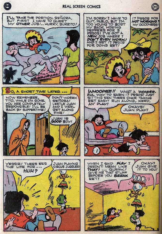 Read online Real Screen Comics comic -  Issue #26 - 28