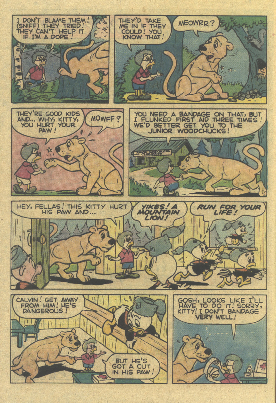 Read online Huey, Dewey, and Louie Junior Woodchucks comic -  Issue #45 - 16