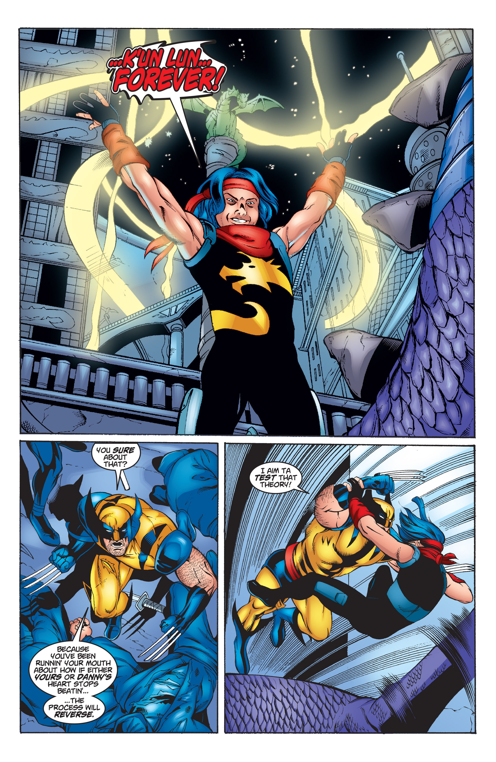 Read online Iron Fist: The Return of K'un Lun comic -  Issue # TPB - 201