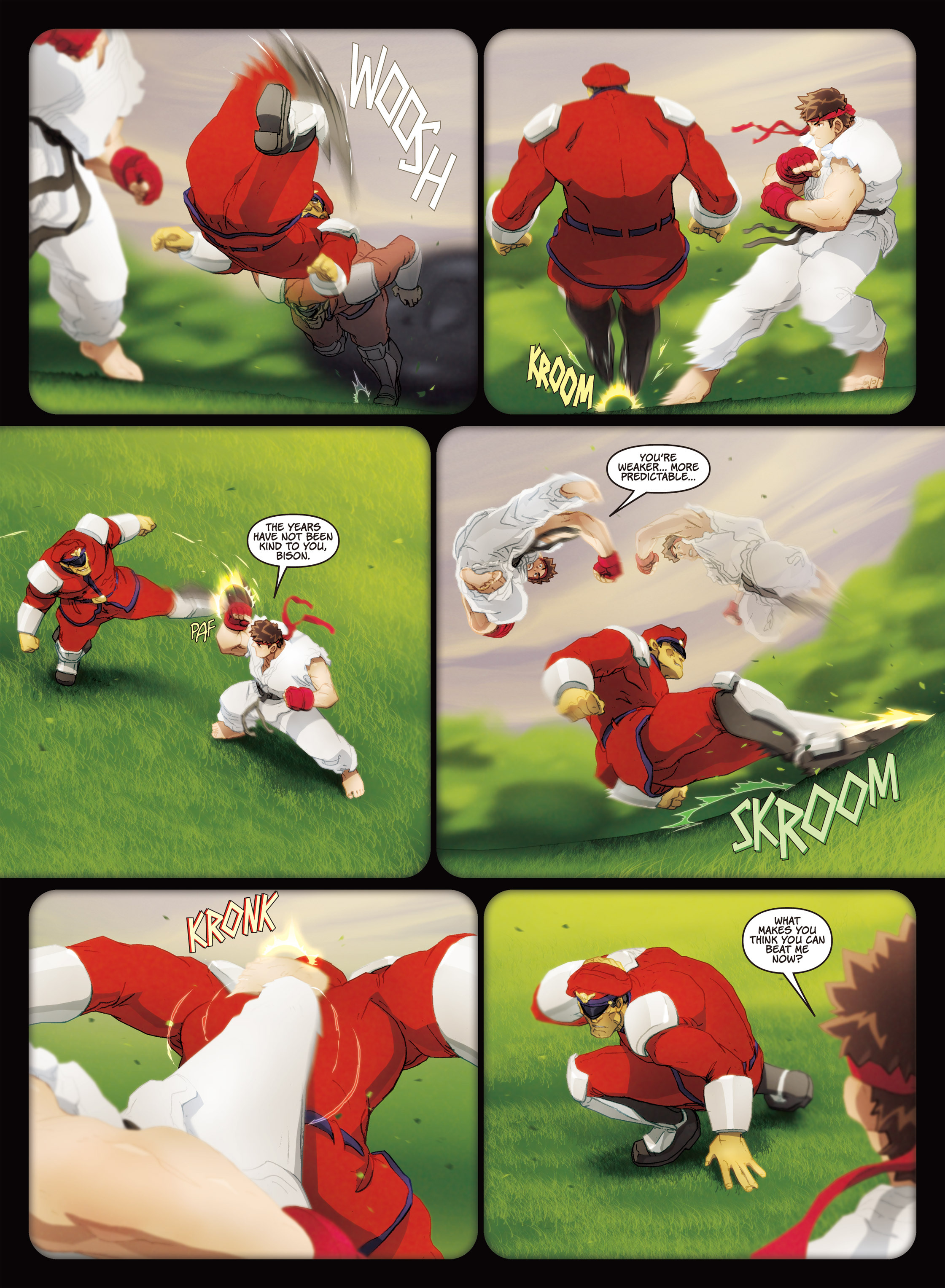 Read online Super Street Fighter comic -  Issue # Vol.1 - New Generations - 83