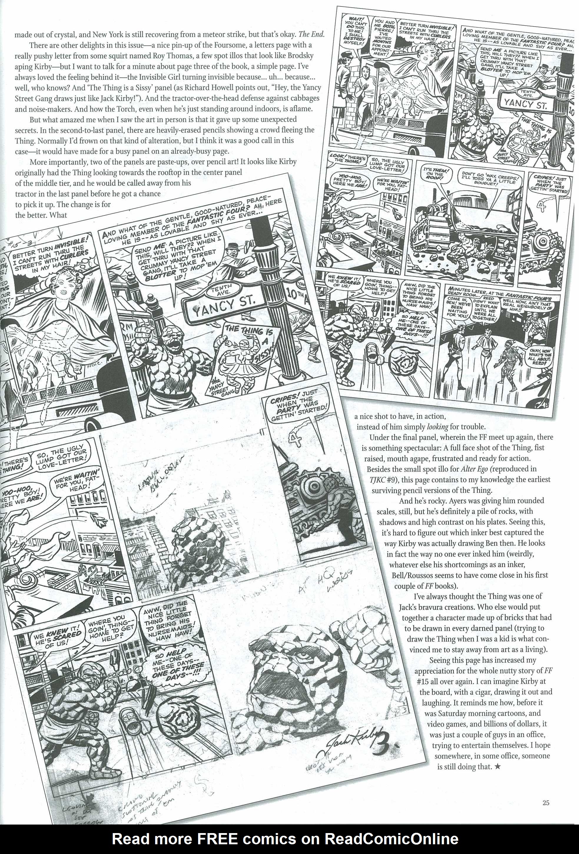 Read online The Jack Kirby Collector comic -  Issue #33 - 27