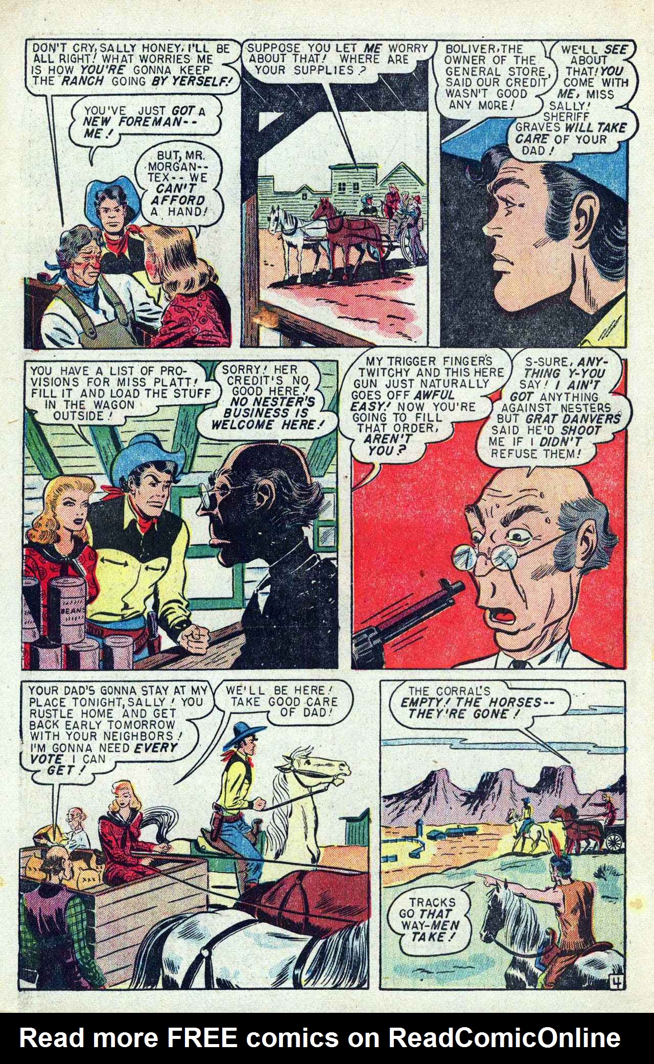 Read online Tex Morgan comic -  Issue #2 - 6