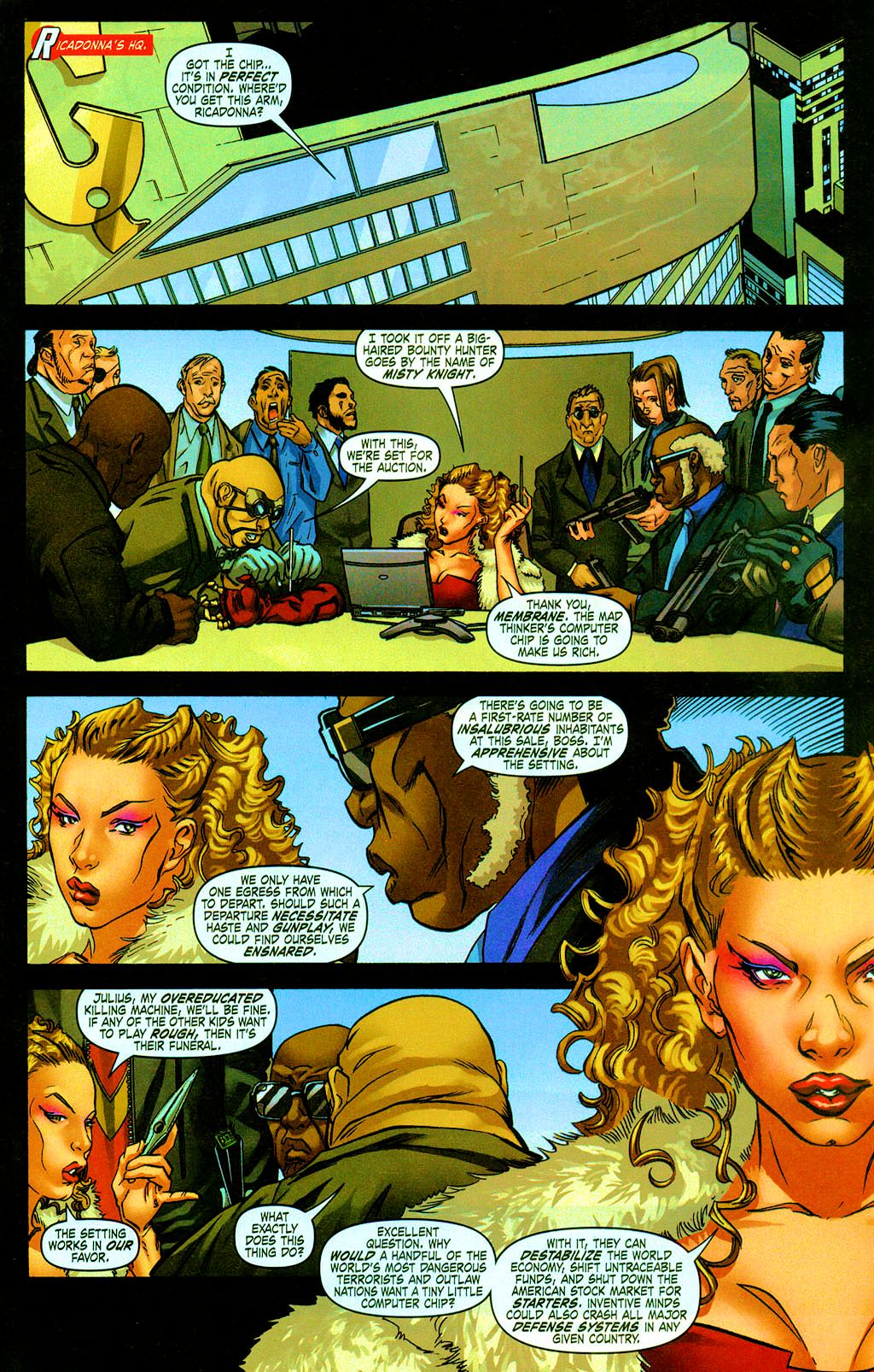 Read online Daughters of the Dragon comic -  Issue #5 - 13