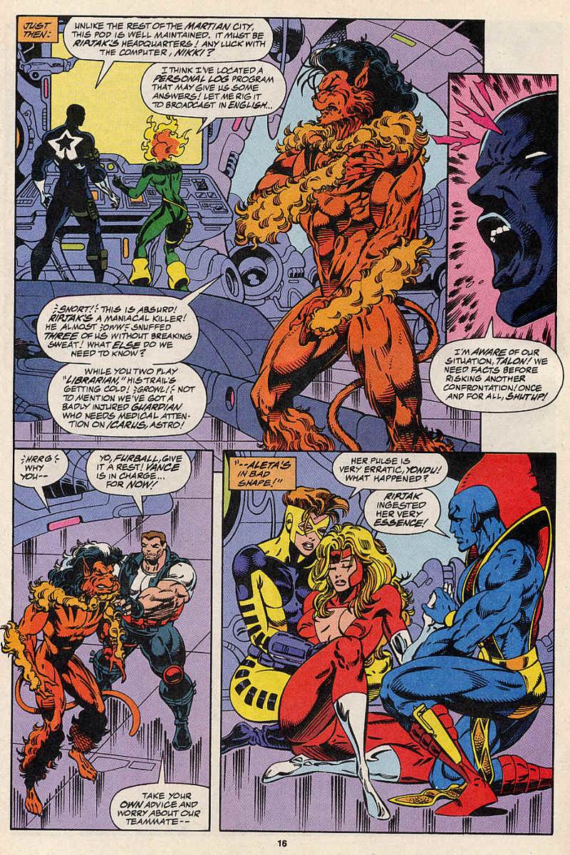 Read online Guardians of the Galaxy (1990) comic -  Issue #55 - 13