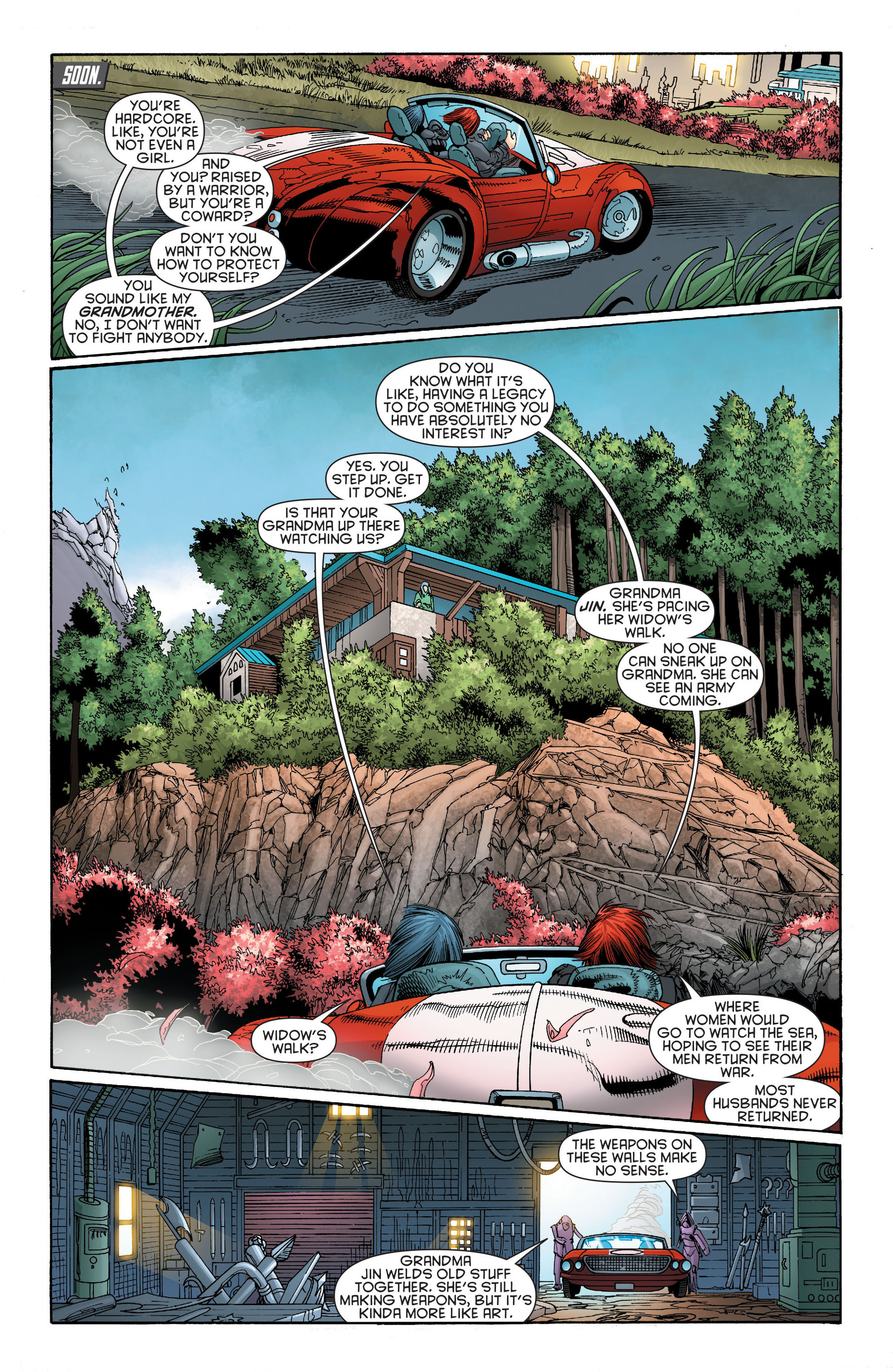 Read online Katana comic -  Issue #5 - 13