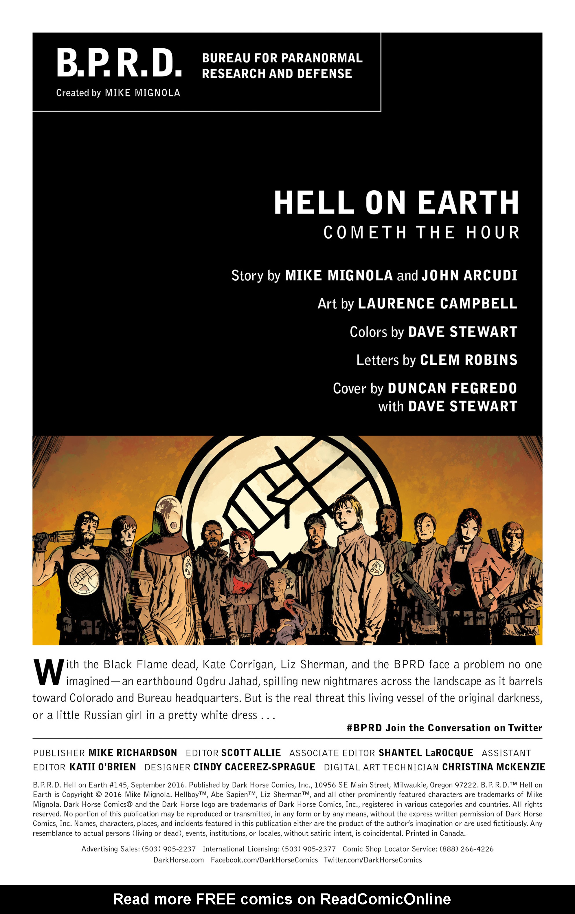 Read online B.P.R.D. Hell on Earth comic -  Issue #145 - 2