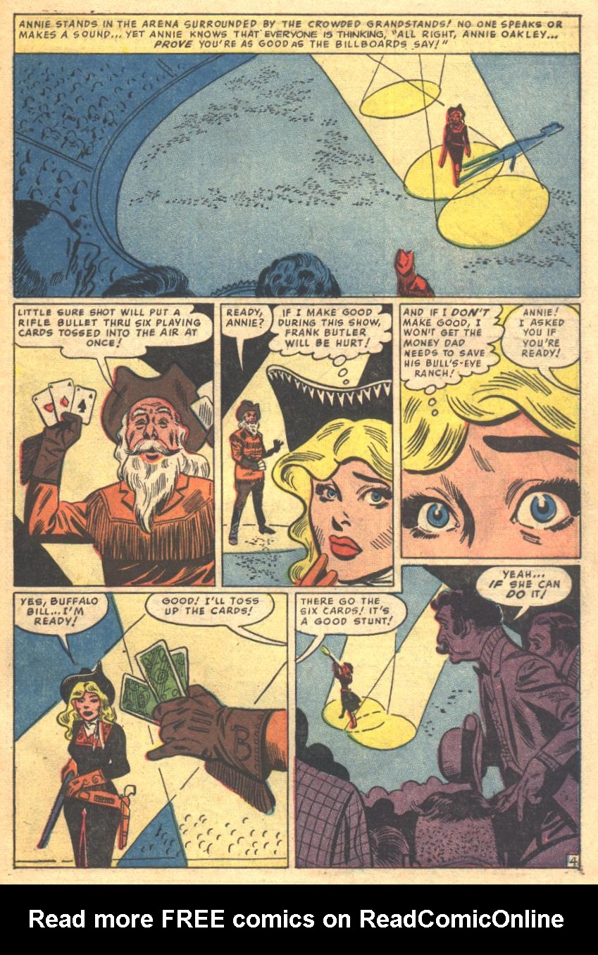 Read online Annie Oakley comic -  Issue #11 - 31