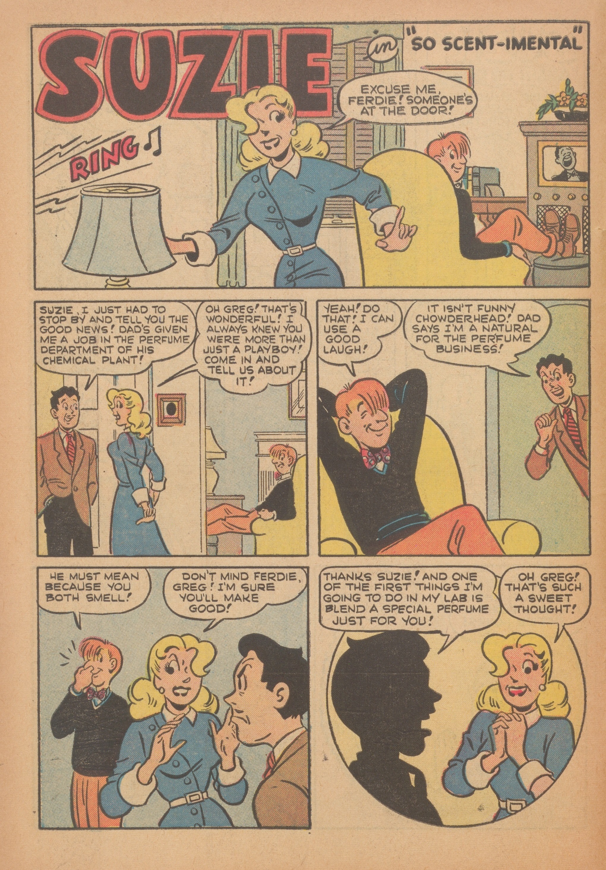 Read online Suzie Comics comic -  Issue #98 - 6