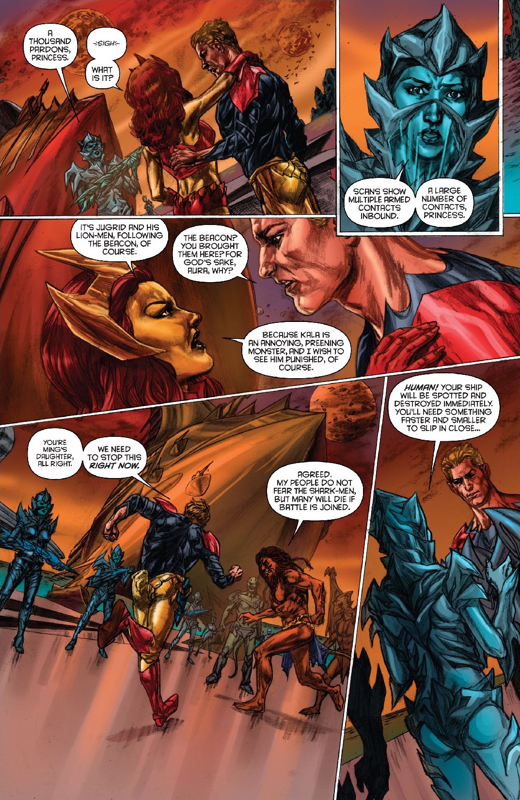 Read online Flash Gordon: Zeitgeist comic -  Issue # TPB - 120