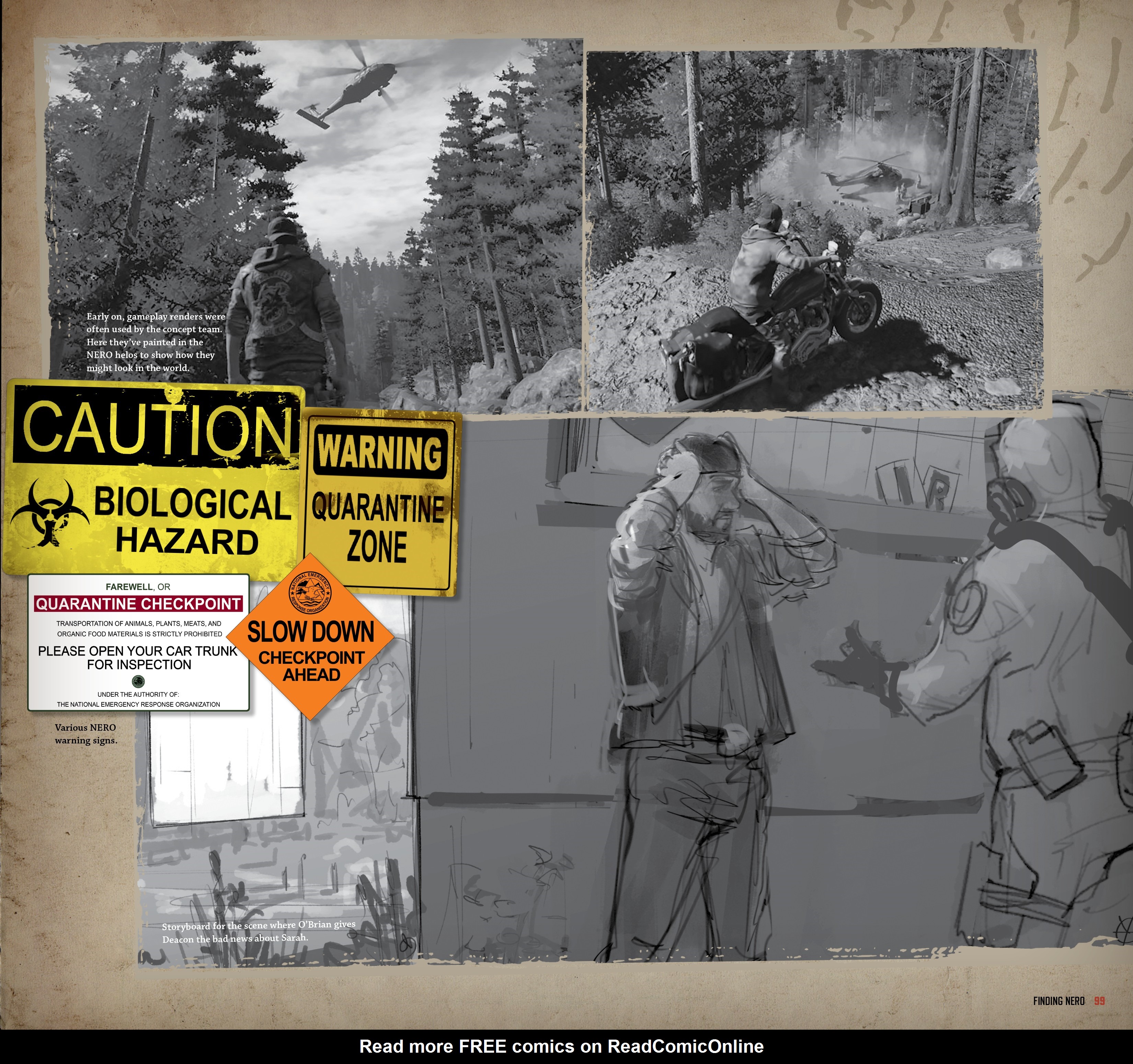 Read online The Art of Days Gone comic -  Issue # TPB (Part 1) - 92