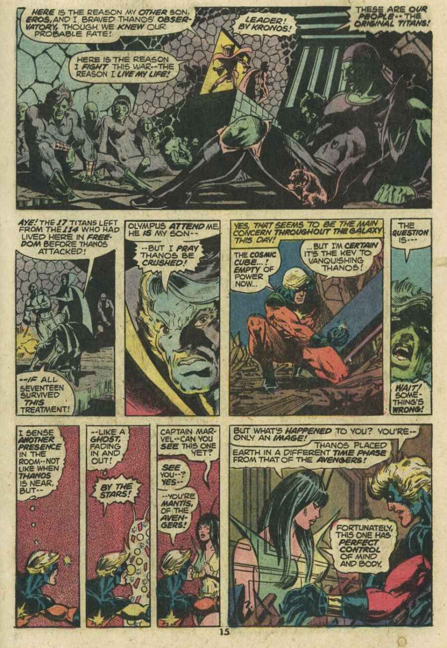 Read online Captain Marvel (1968) comic -  Issue #33 - 10