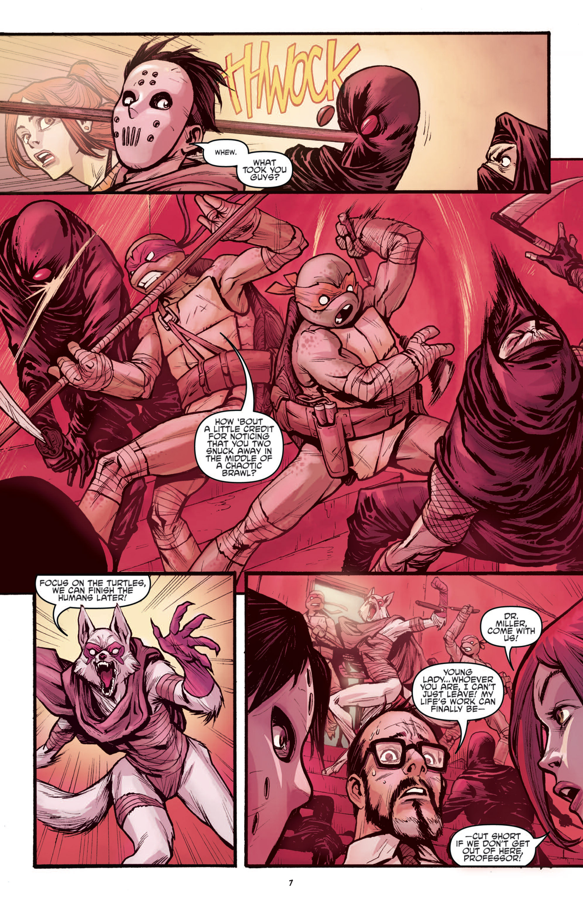 Read online Teenage Mutant Ninja Turtles: The Secret History of the Foot Clan comic -  Issue #3 - 9