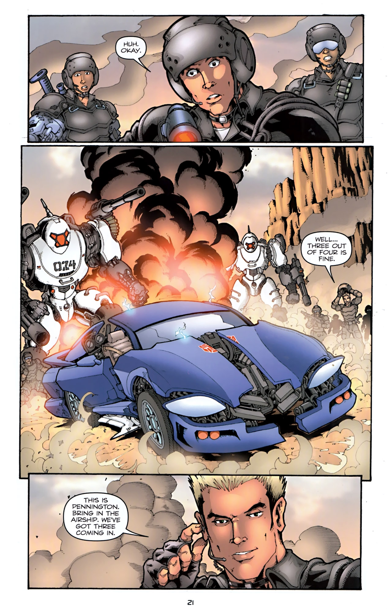 Read online The Transformers (2009) comic -  Issue #3 - 24