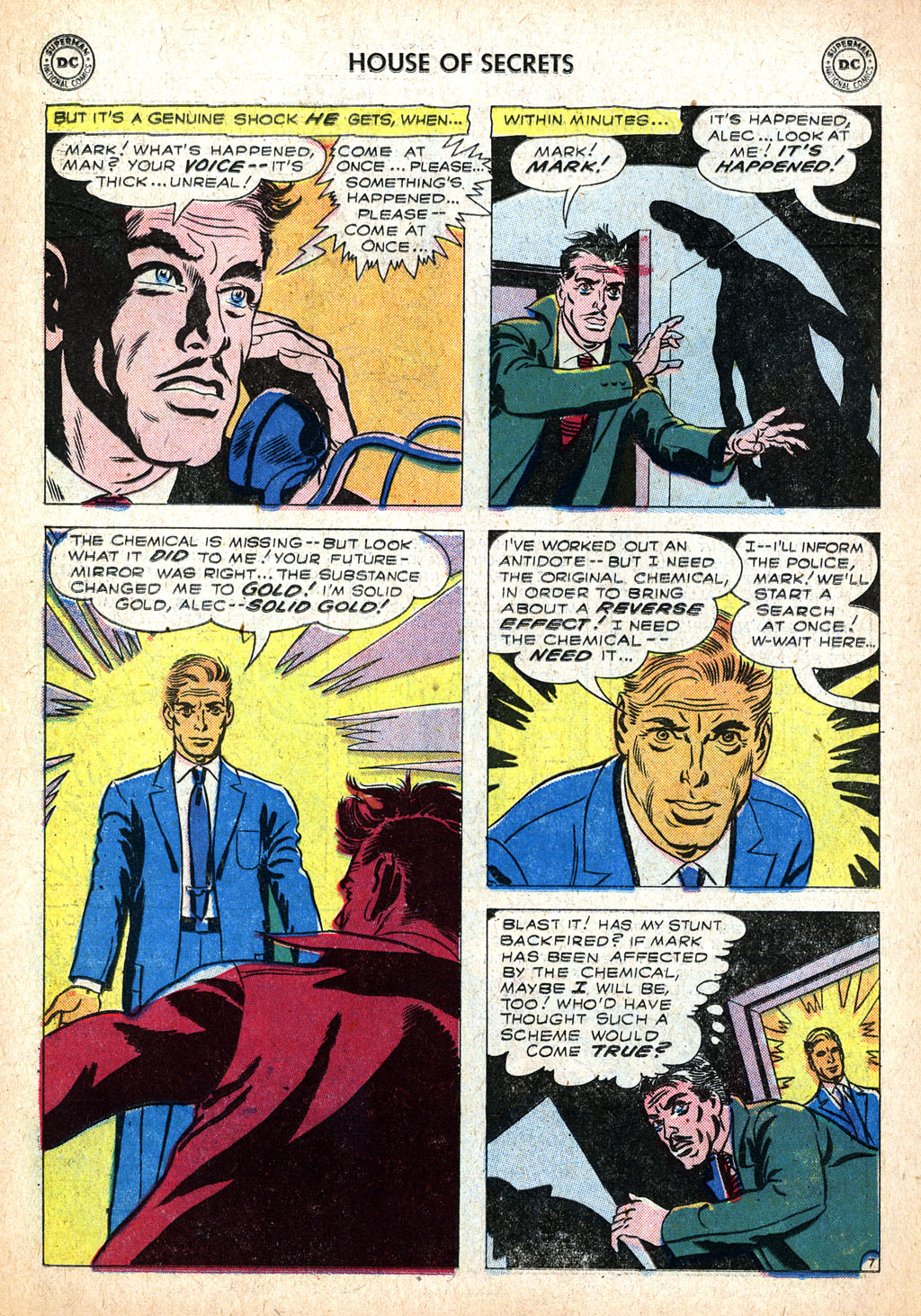 Read online House of Secrets (1956) comic -  Issue #19 - 20