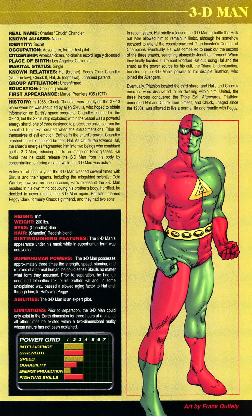 Read online The Official Handbook of the Marvel Universe: Golden Age comic -  Issue # Full - 41