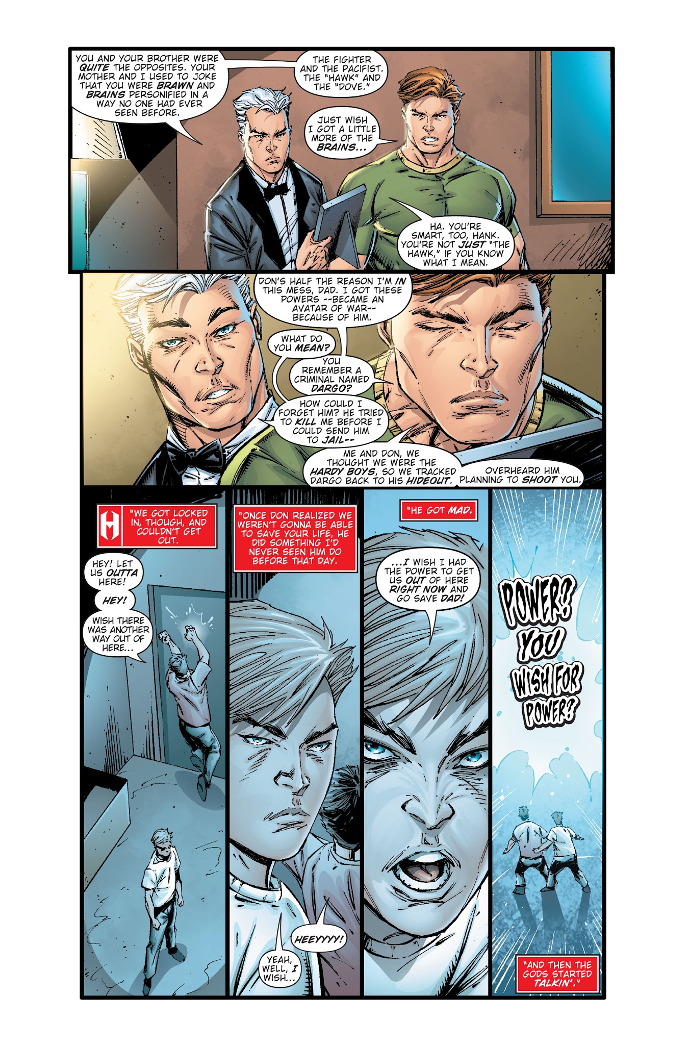 Read online Hawk and Dove (2011) comic -  Issue #1 - 16