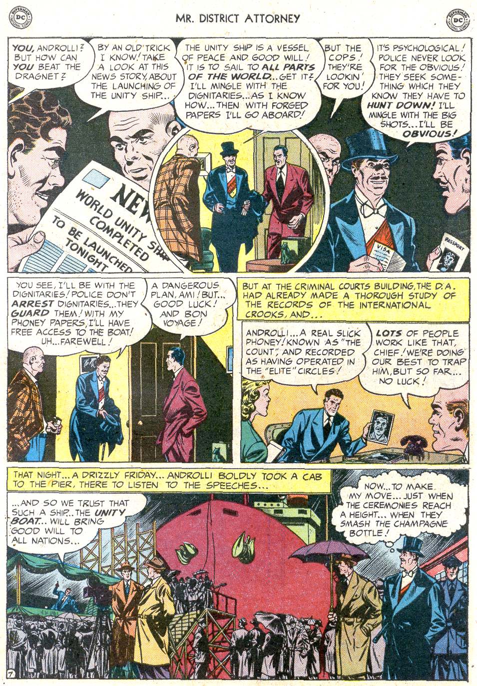 Read online Mr. District Attorney comic -  Issue #15 - 9