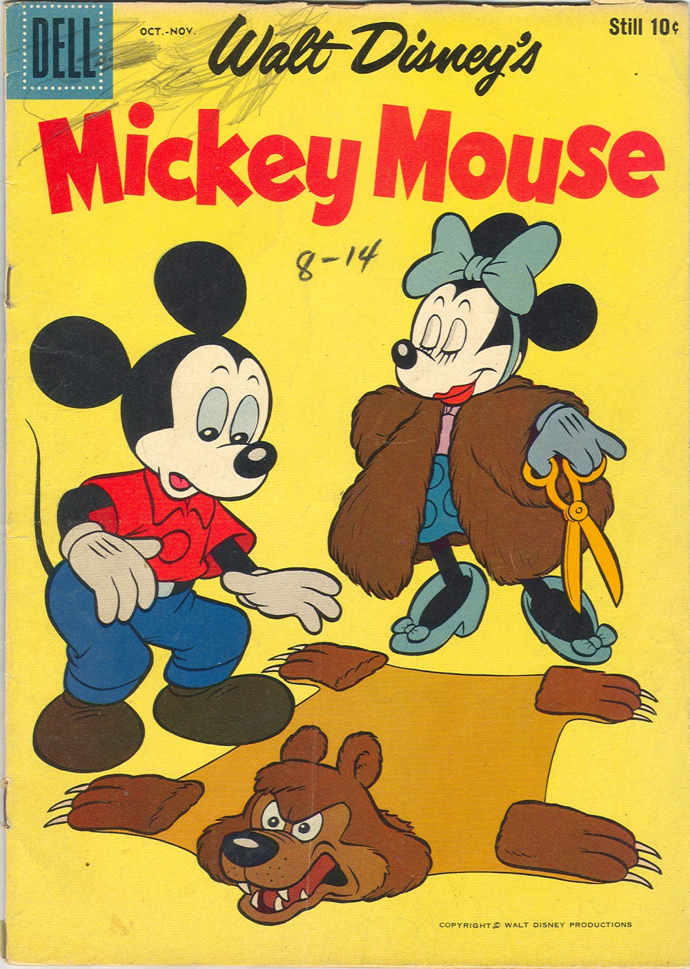 Read online Walt Disney's Mickey Mouse comic -  Issue #62 - 1