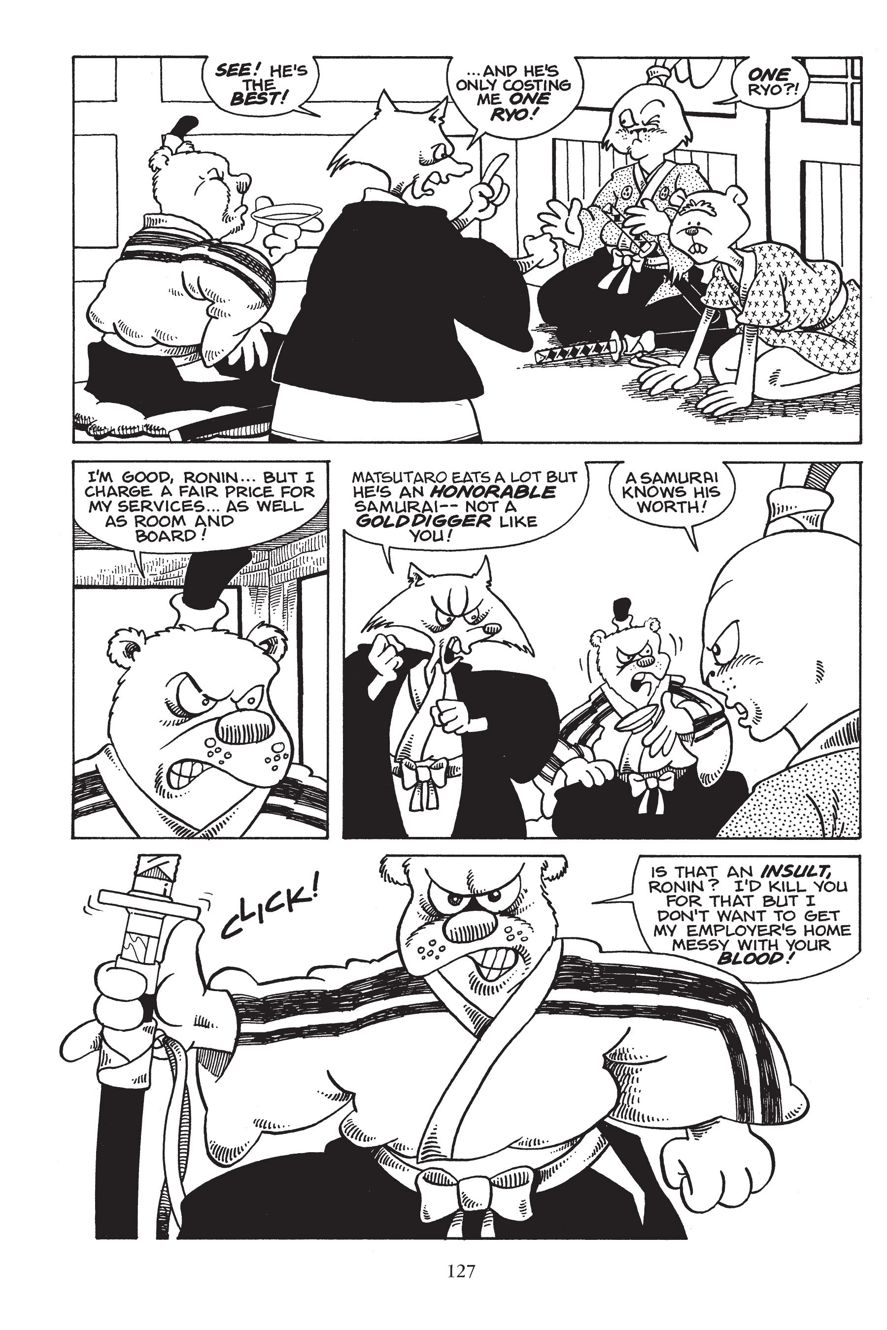 Read online Usagi Yojimbo (1987) comic -  Issue # _TPB 2 - 127