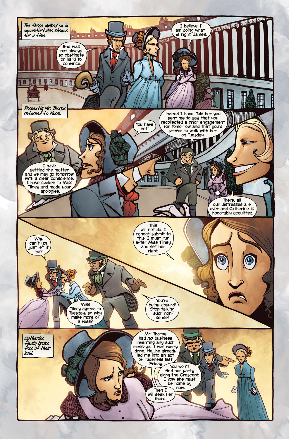 Read online Northanger Abbey comic -  Issue #3 - 7