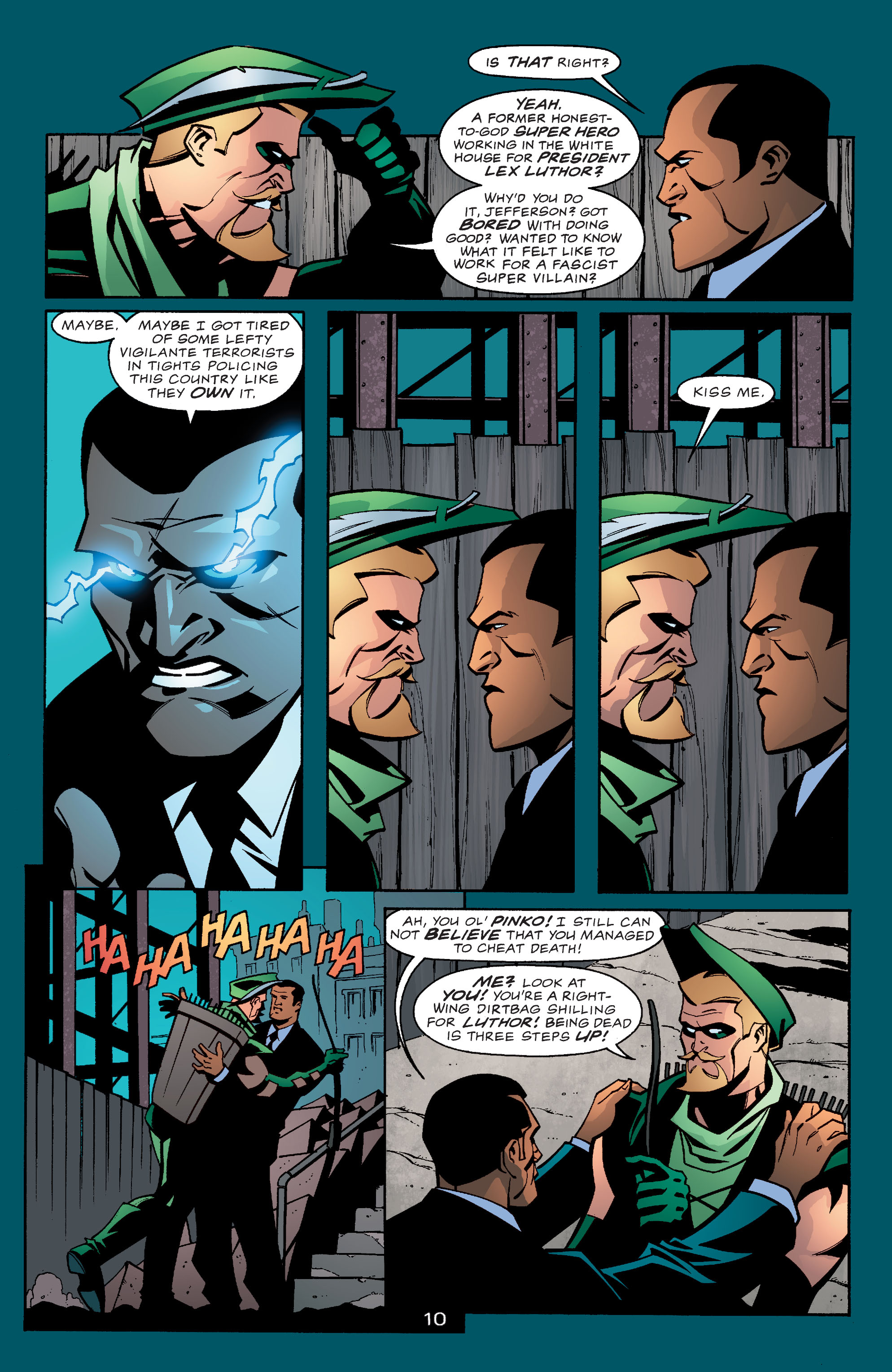 Read online Green Arrow (2001) comic -  Issue #26 - 11