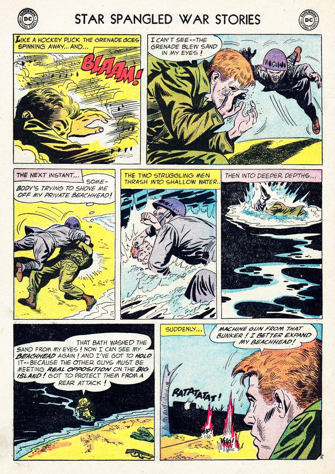 Read online Star Spangled War Stories (1952) comic -  Issue #58 - 32