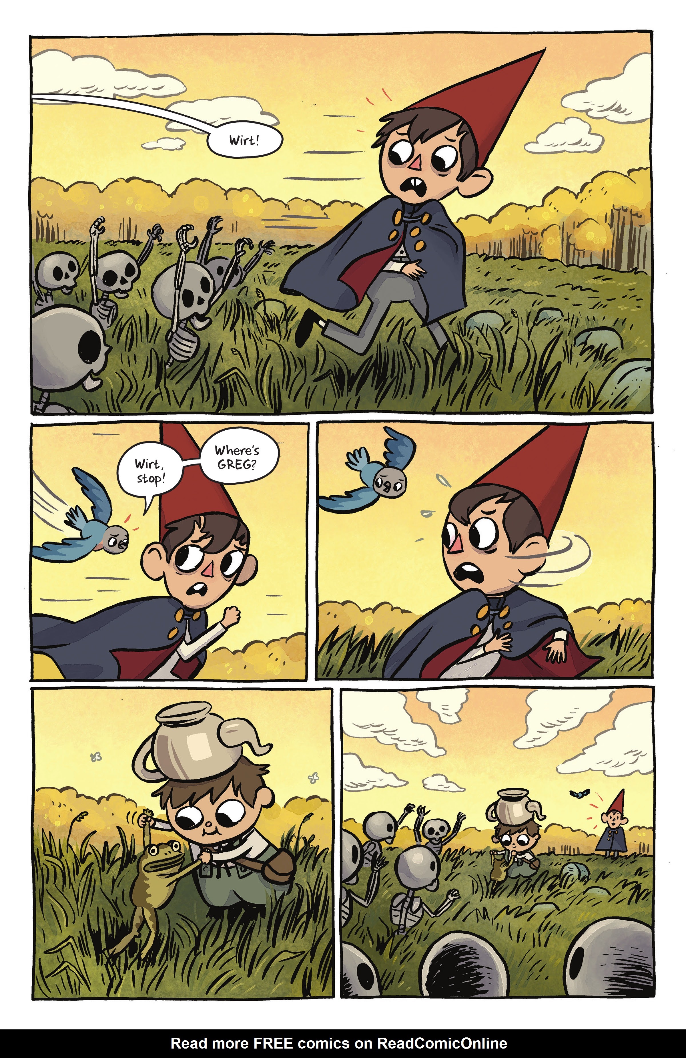 Read online Over the Garden Wall: Benevolent Sisters of Charity comic -  Issue # TPB - 21