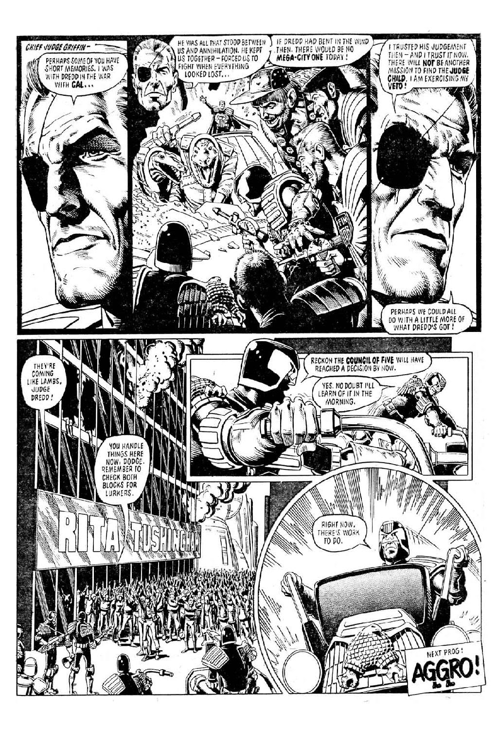 Read online Judge Dredd Epics comic -  Issue # TPB The Judge Child Quest - 143