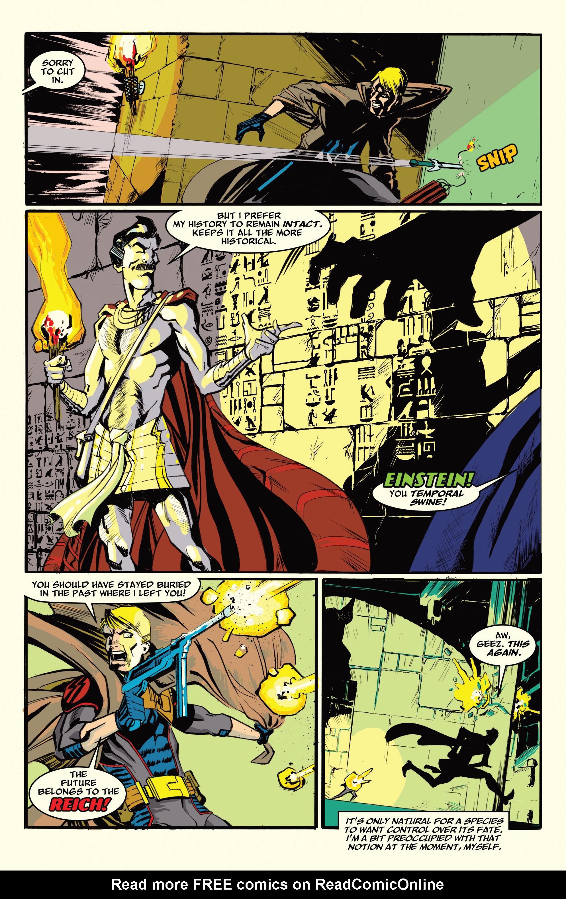 Read online Albert Einstein: Time Mason comic -  Issue #5 - 5