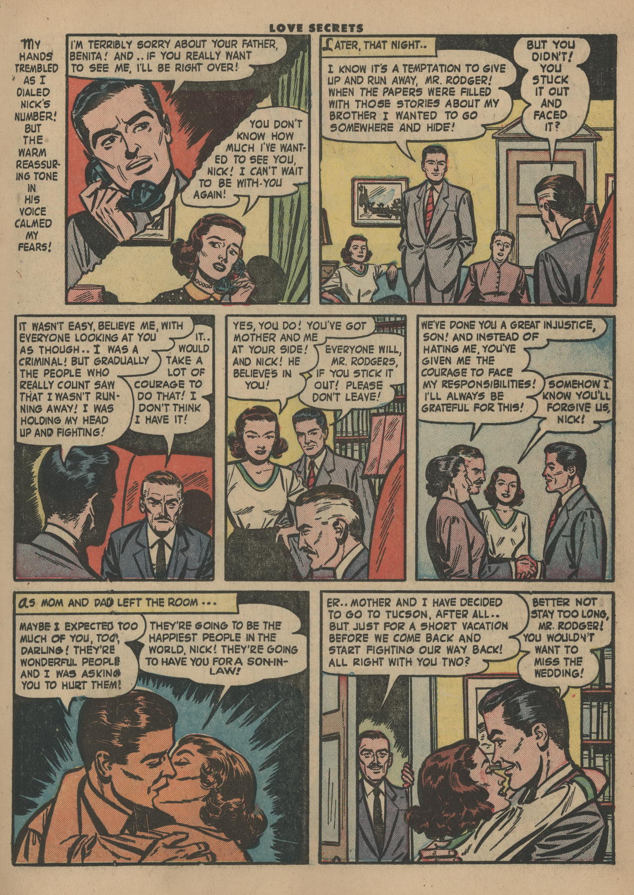 Read online Love Secrets (1953) comic -  Issue #33 - 11