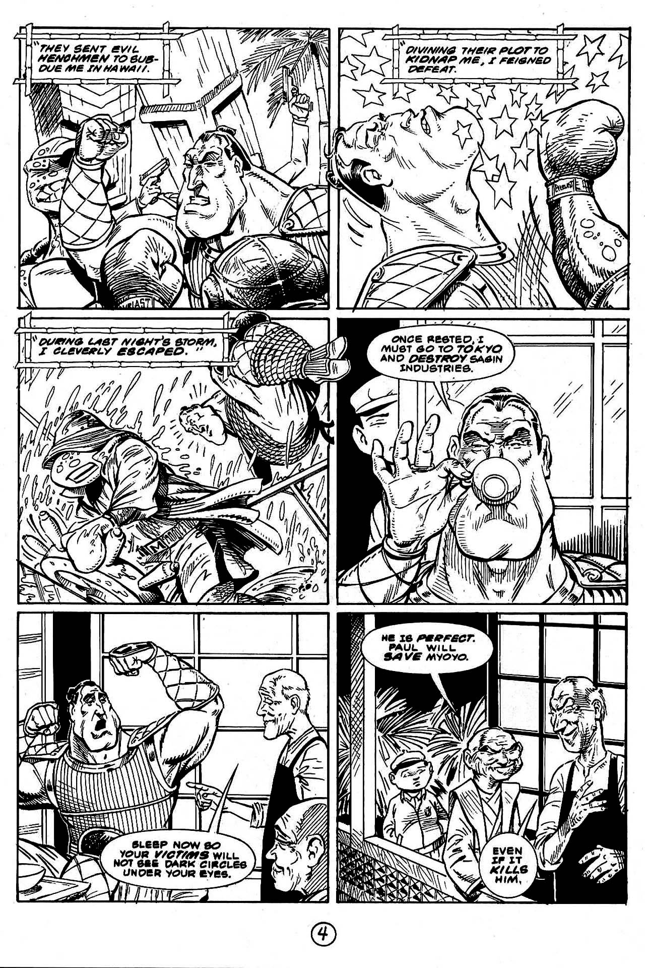 Read online Paul the Samurai (1992) comic -  Issue #7 - 5