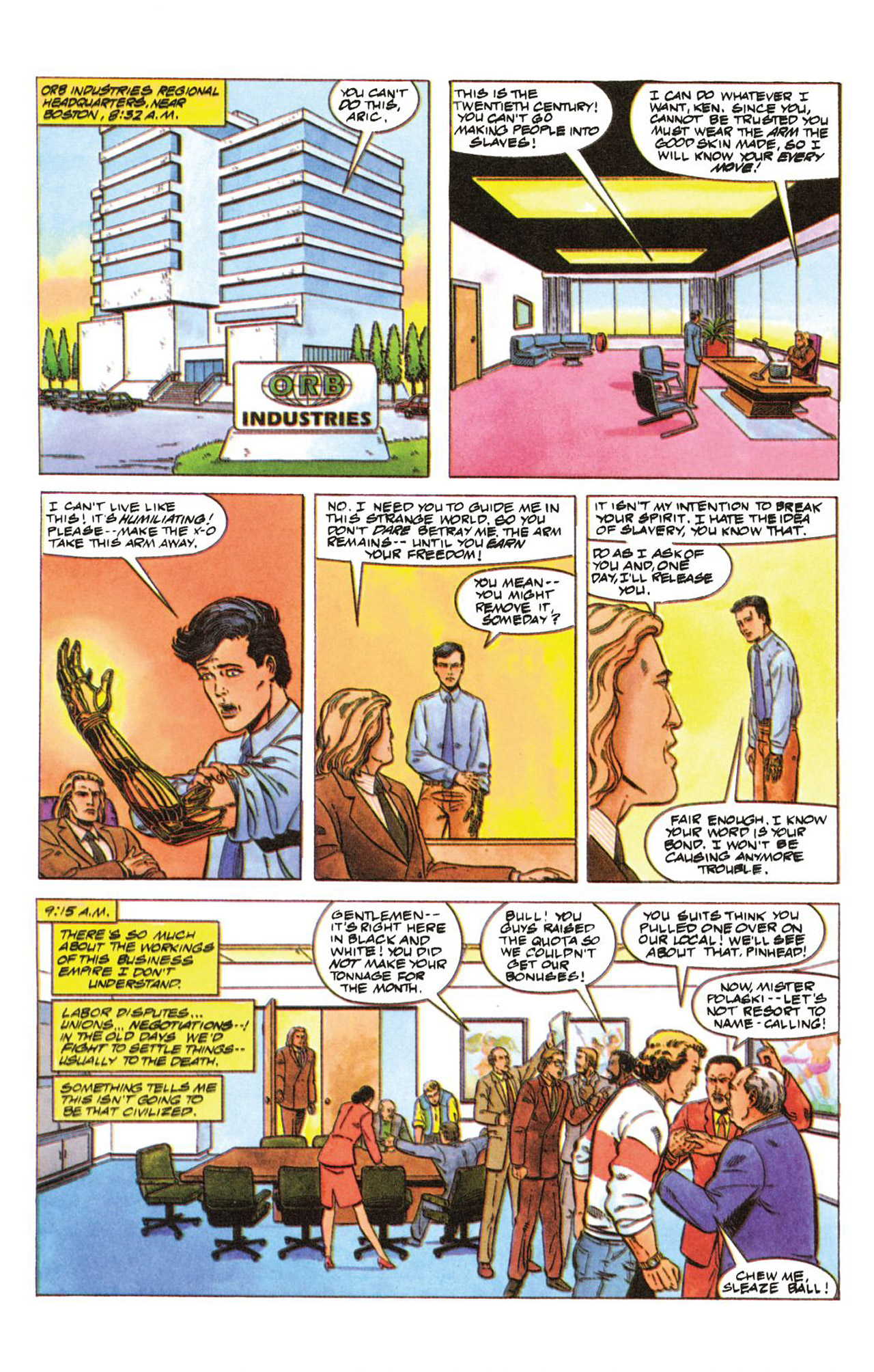 Read online X-O Manowar (1992) comic -  Issue #7 - 6