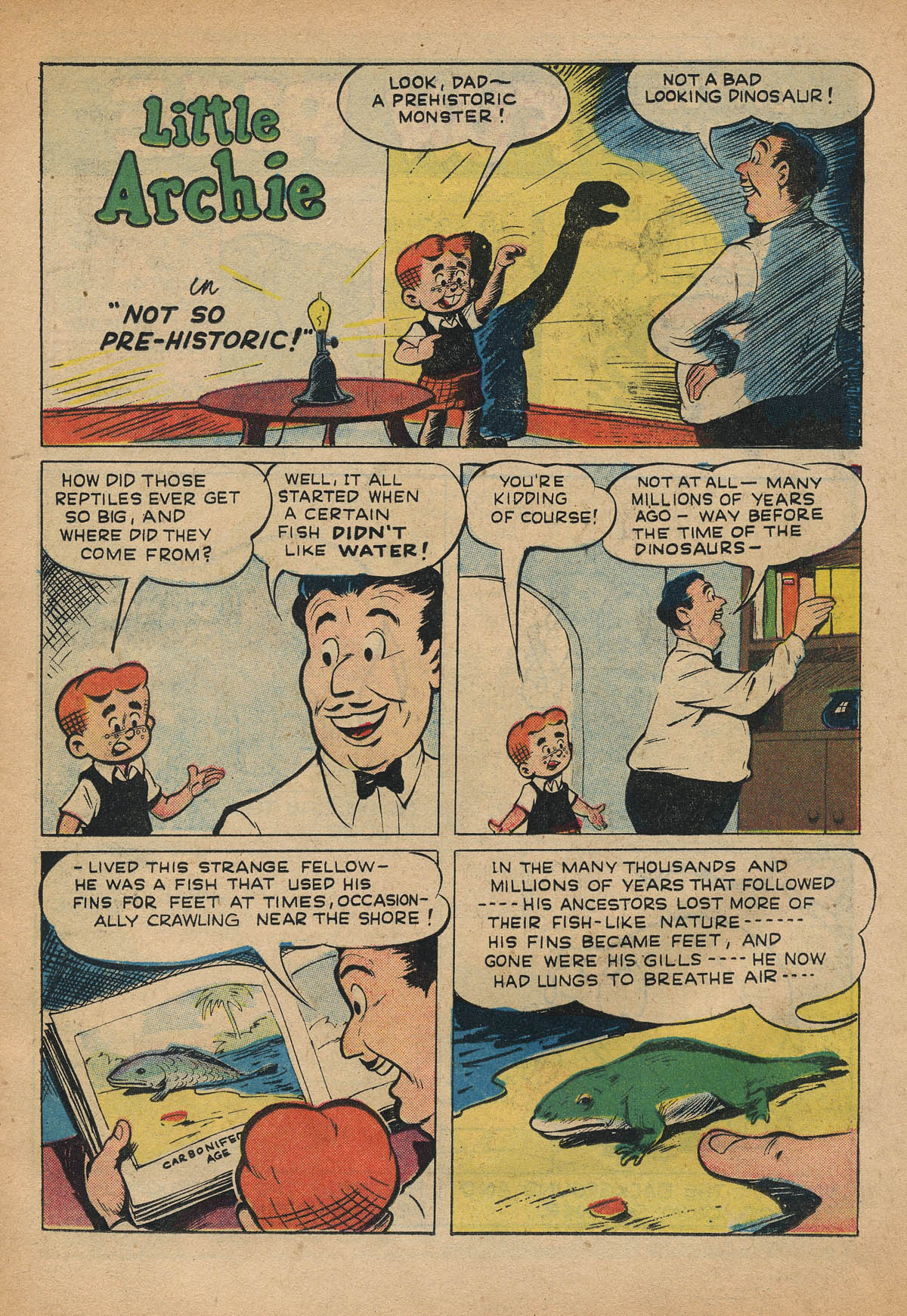 Read online Little Archie In Animal Land comic -  Issue #17 - 14