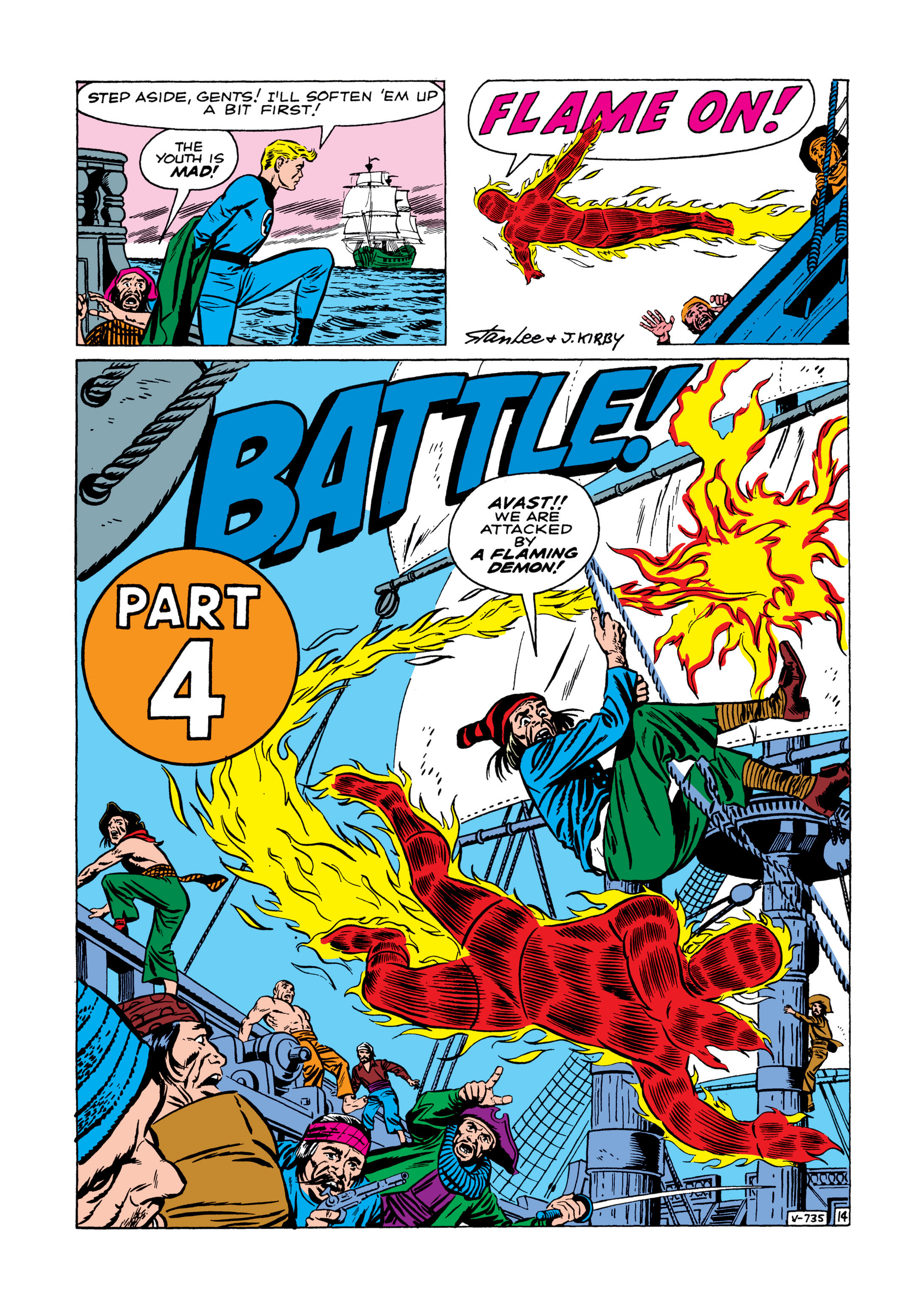 Read online Fantastic Four (1961) comic -  Issue #5 - 15