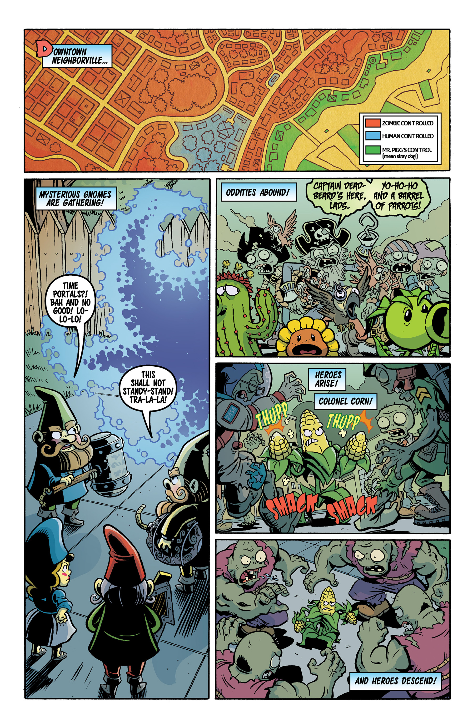 Read online Plants vs. Zombies: Garden Warfare comic -  Issue #3 - 7