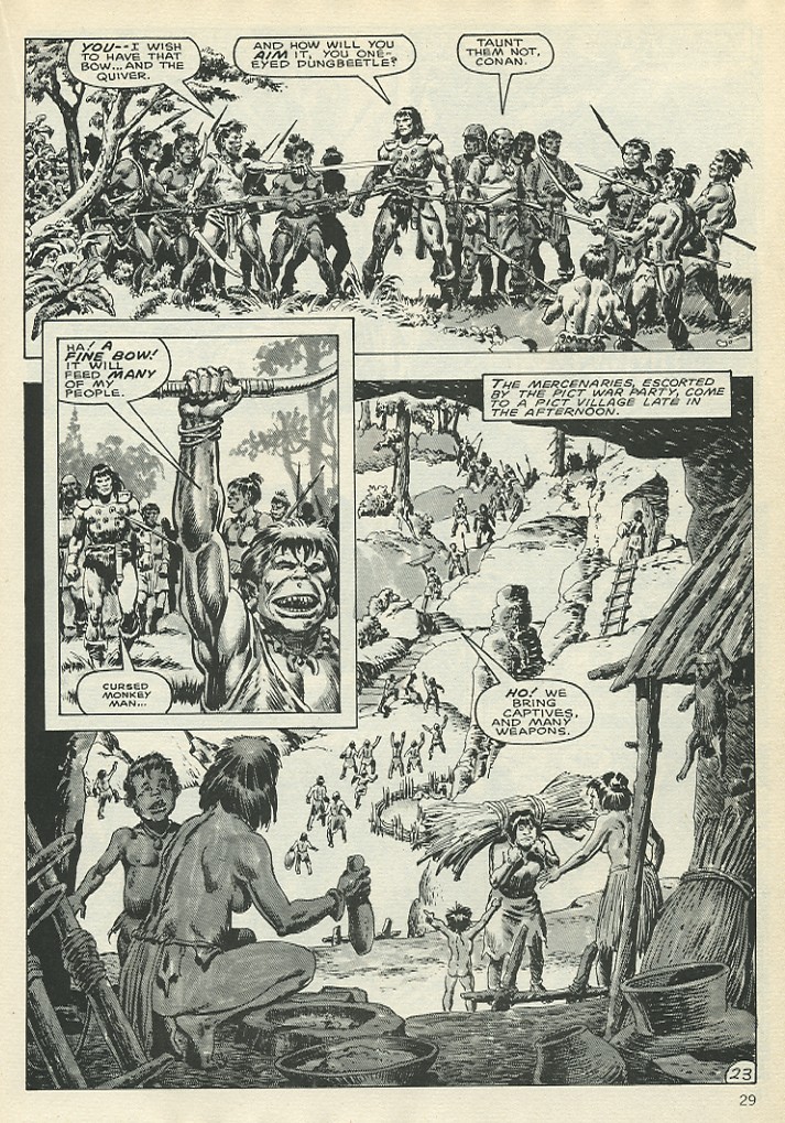 Read online The Savage Sword Of Conan comic -  Issue #137 - 30