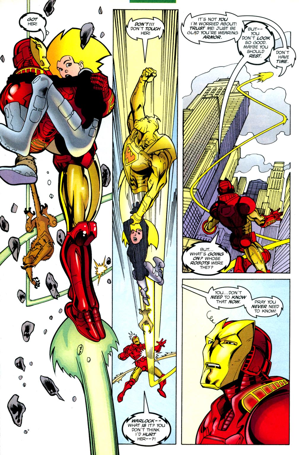 Read online Warlock (1999) comic -  Issue #2 - 19